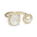 Colette Ring Milky Cream