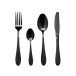 Bestickset 16-delar Onyx Svart