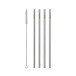 Stålsugrör 4-pack