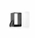 Glow Lykta 18 cm Black