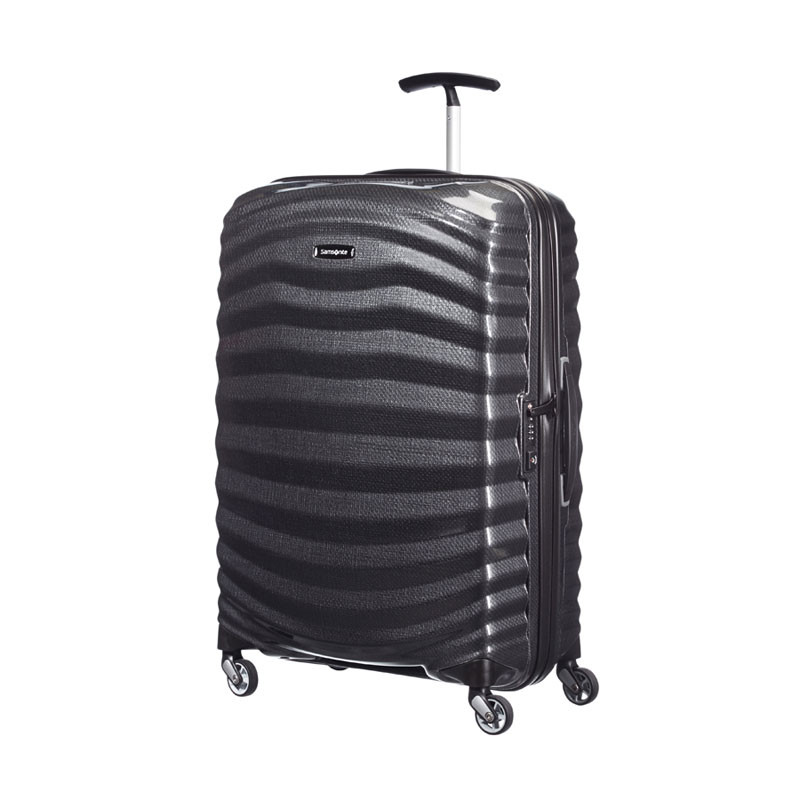 69 cm Samsonite Lite-Shock Spinner Black