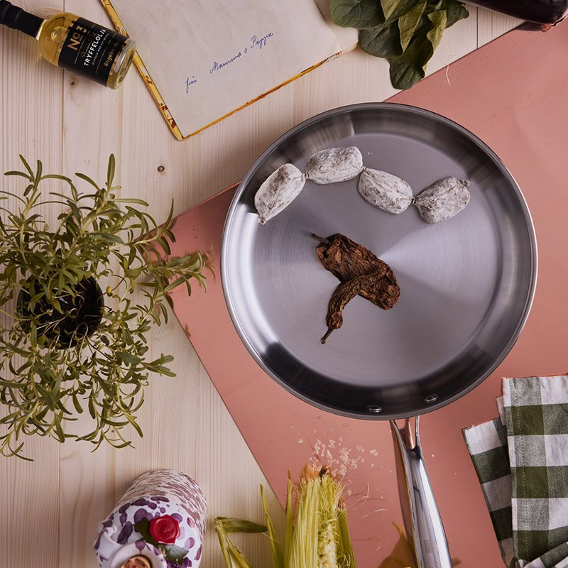 Go Green Stekpanna 28 cm - Rostfri