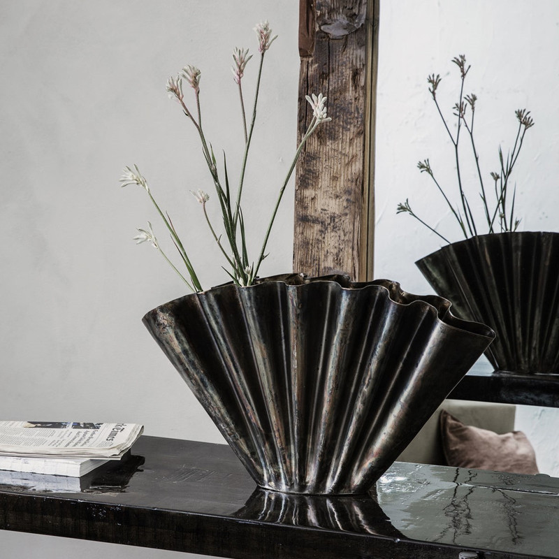 Vas Flood Antik Brun