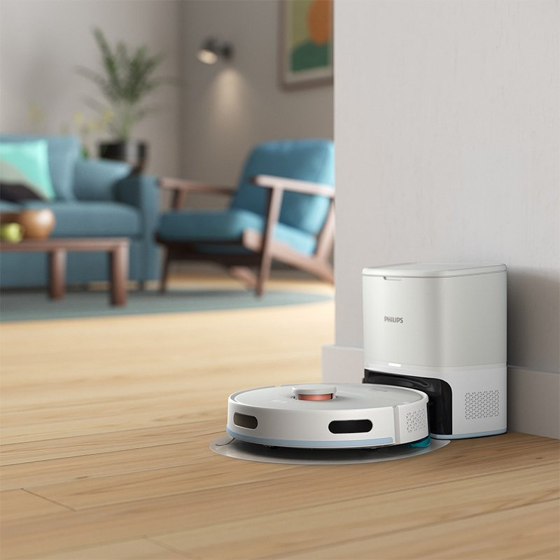Robotdammsugare med mopp