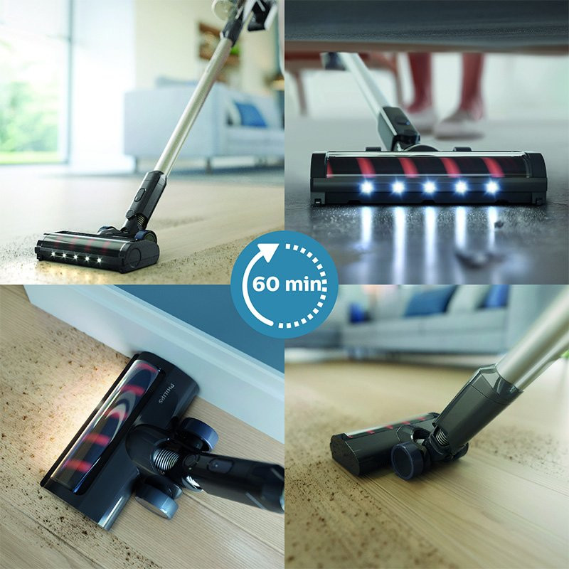 Skaftdammsugare Med Mopp