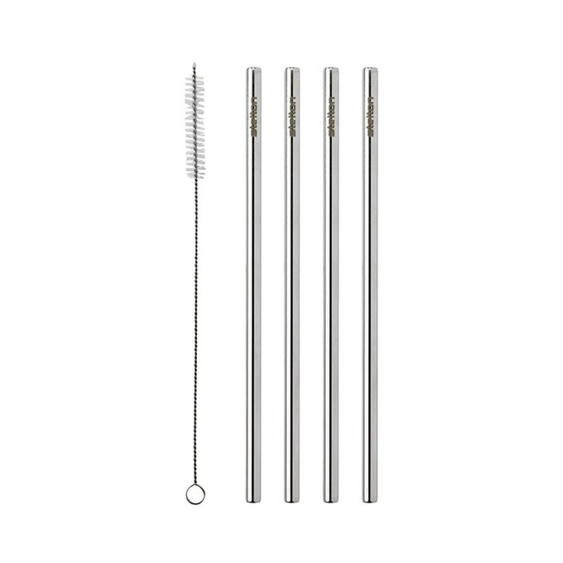 Stålsugrör 4-pack