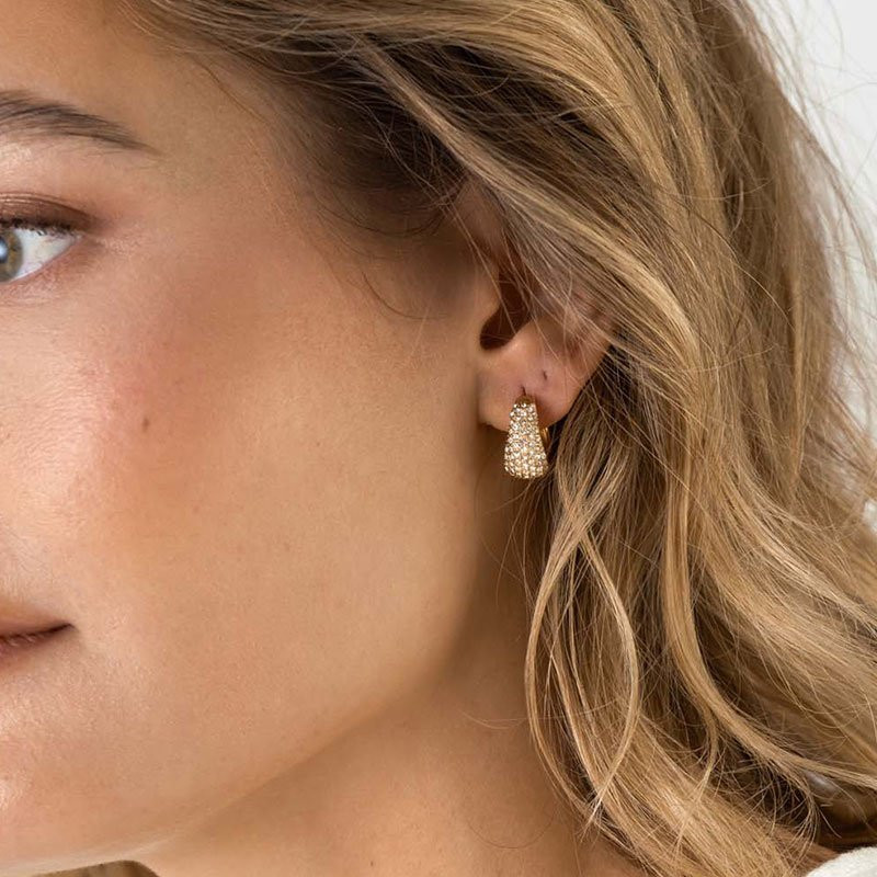 Örhänge Treasure Hoops Medium