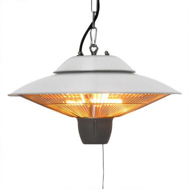 Terrassvärmare Verona 600/1500W Vit