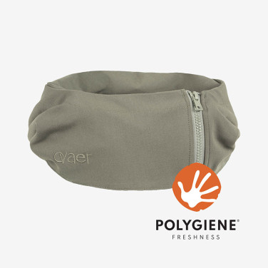 Polygiene Nackkudde med huva Khaki Green