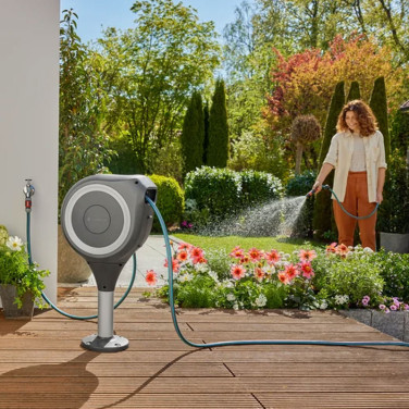 Slangbox Altan RollUp M (20m) Vit