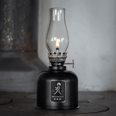 Fotogenlampa Svart/Silver