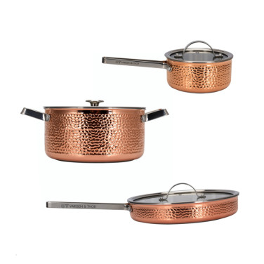 Mjölner Set 3 delar Koppar