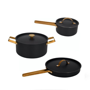 Arvet Set 3 delar Svart