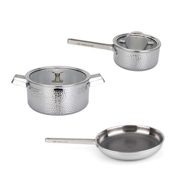 Kroma Set 3 delar stål