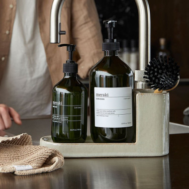 Borste & Tvålhållare Datura Shellish Grey