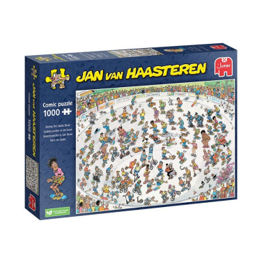 Pussel Jan van Haasteren Riding the Skate Bowl 1000 bitar