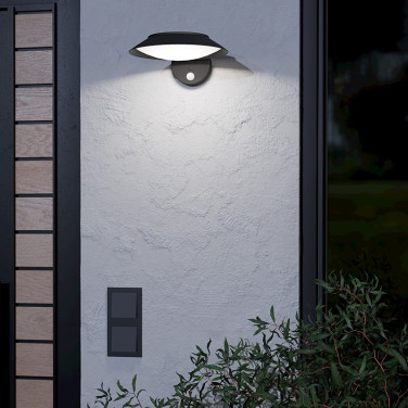 Solcellslampa LED Cerrisi m. sensor