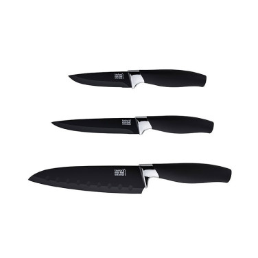 Knivset 3 Knivar Brooklyn Krom