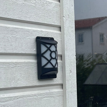 Kiwi Flammande Solcellslykta