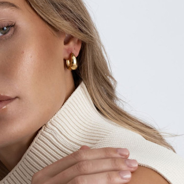 Örhänge Bold Hoops Medium