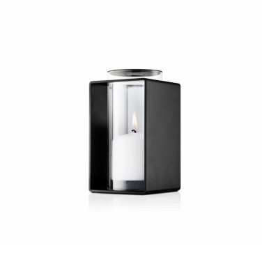 Glow Lykta 18 cm Black