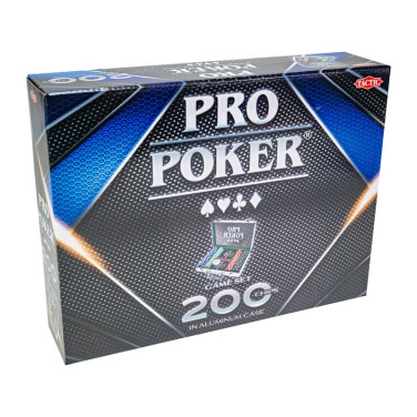 Pro Poker set i Alu-väska (200 marker)