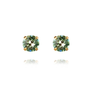Örhänge Classic Stud Gold Chrysolite