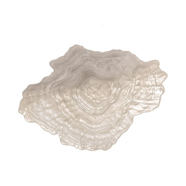 Aiku Skål glas, natur